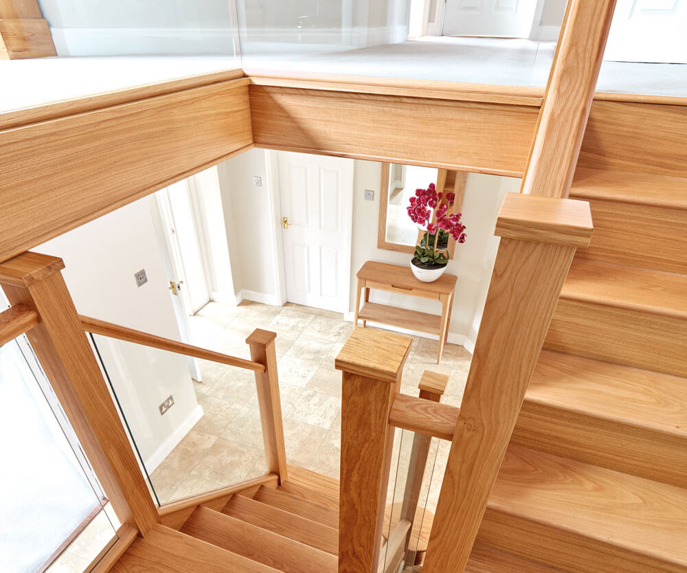 In-line Glass Staircase