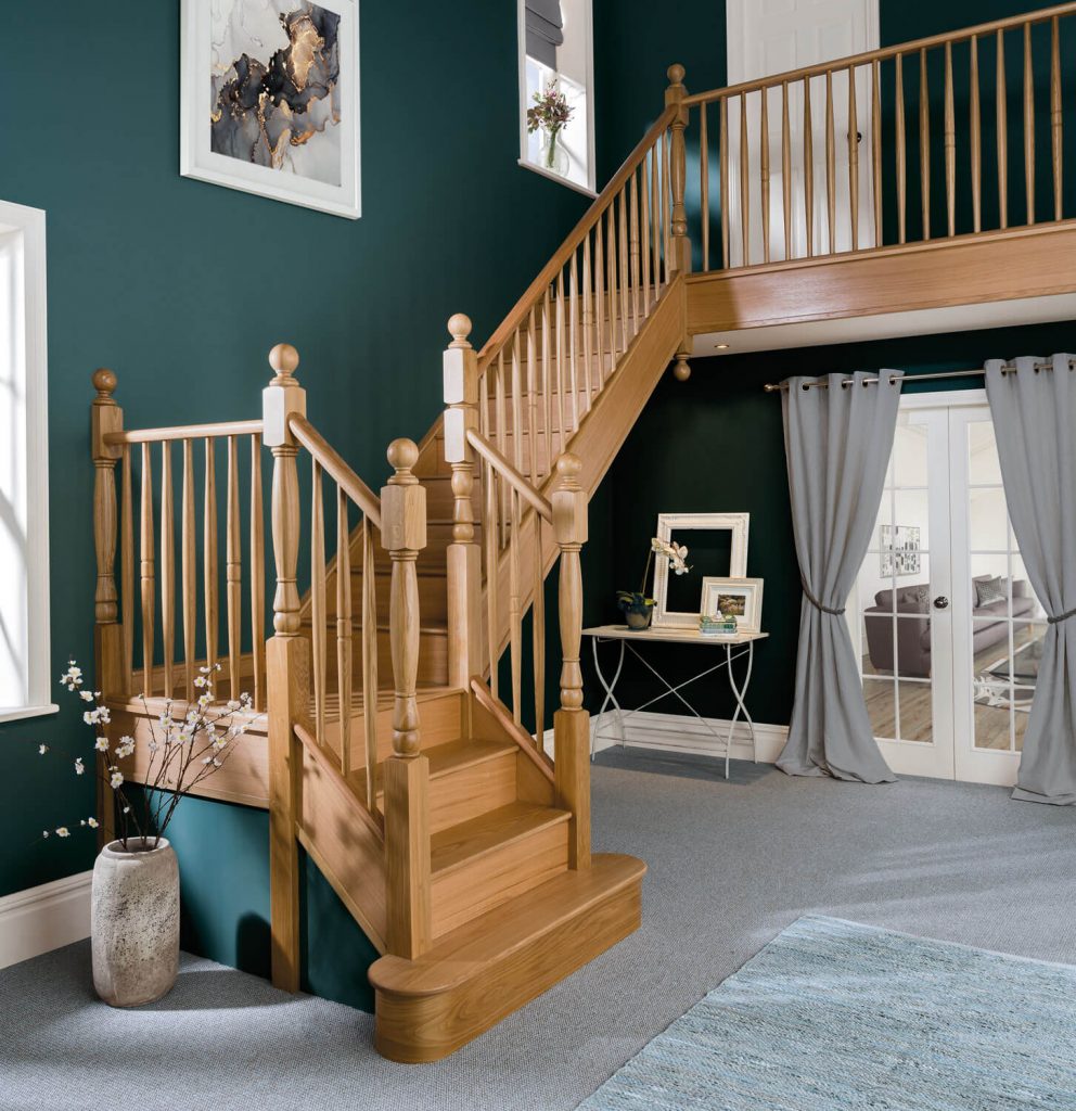 Traditional Wooden Staircase Oak Staircases Neville Johnson
