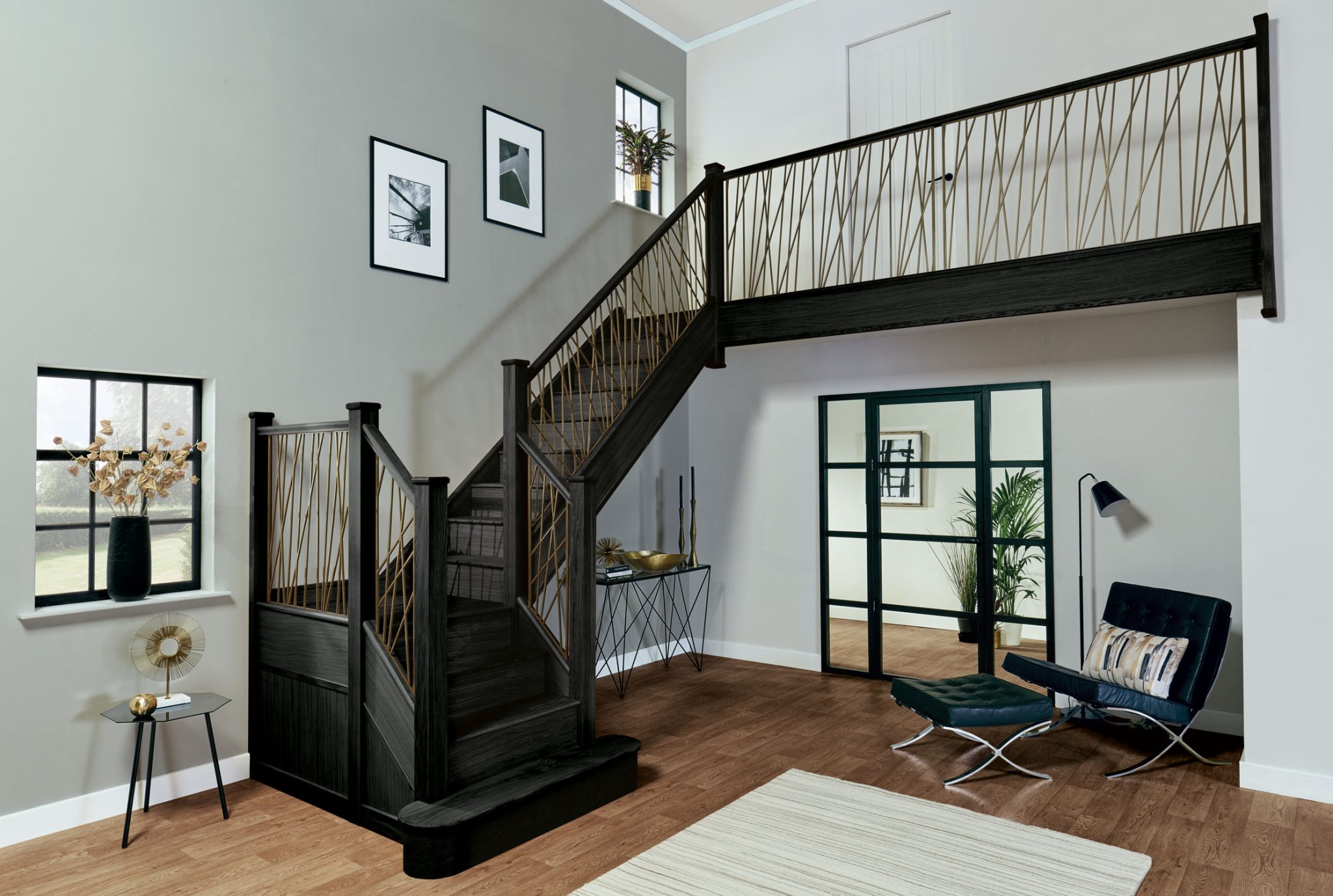 Dark Riser Staircase | Steel Staircases | Neville Johnson