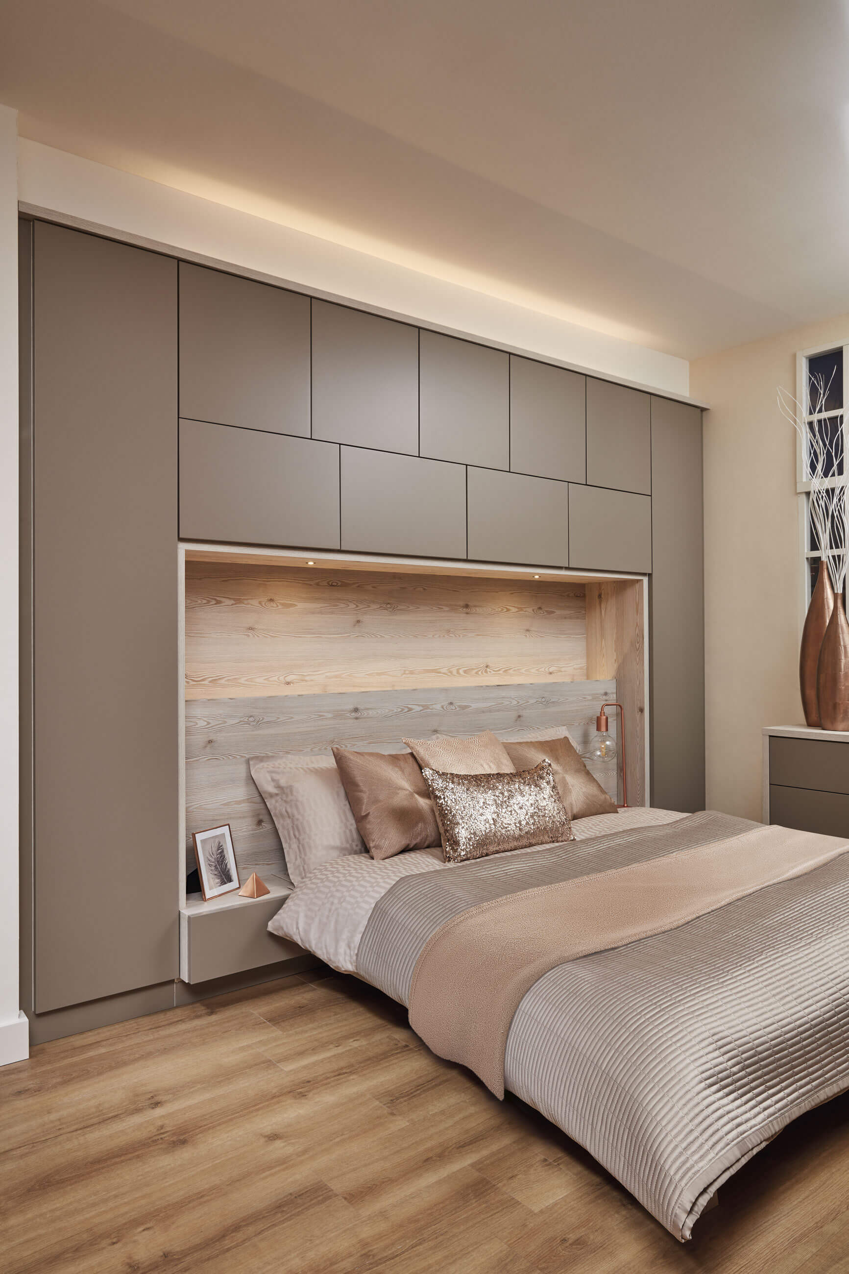 Elegant Contemporary Small Bedrooms - MASTER BEDROOM on Behance | Contemporary bedroom decor ...