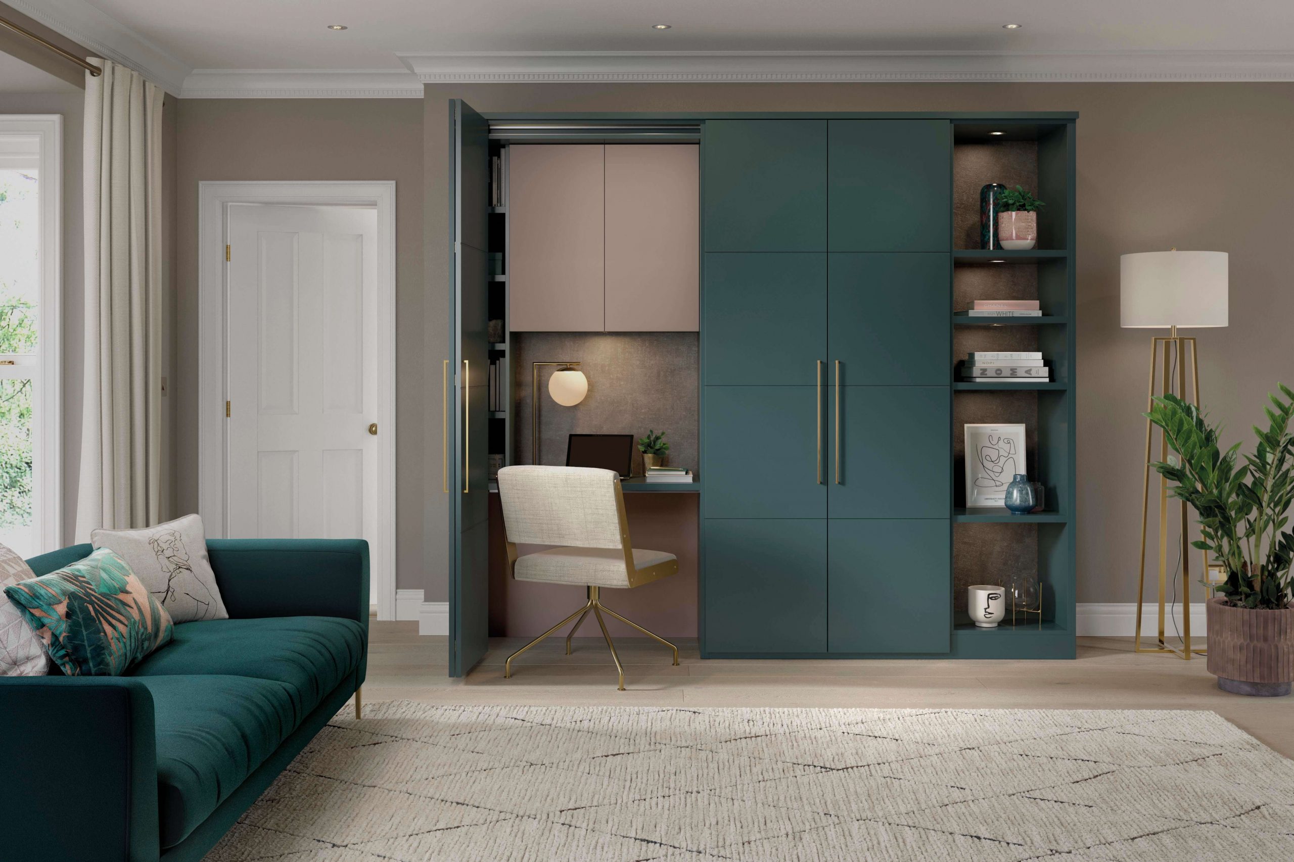 Hidden Home Office Design | Home Study Furniture | Neville Johnson