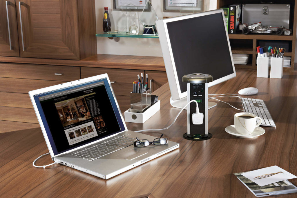 Walnut Home Office Furniture UK Office Desk Neville Johnson